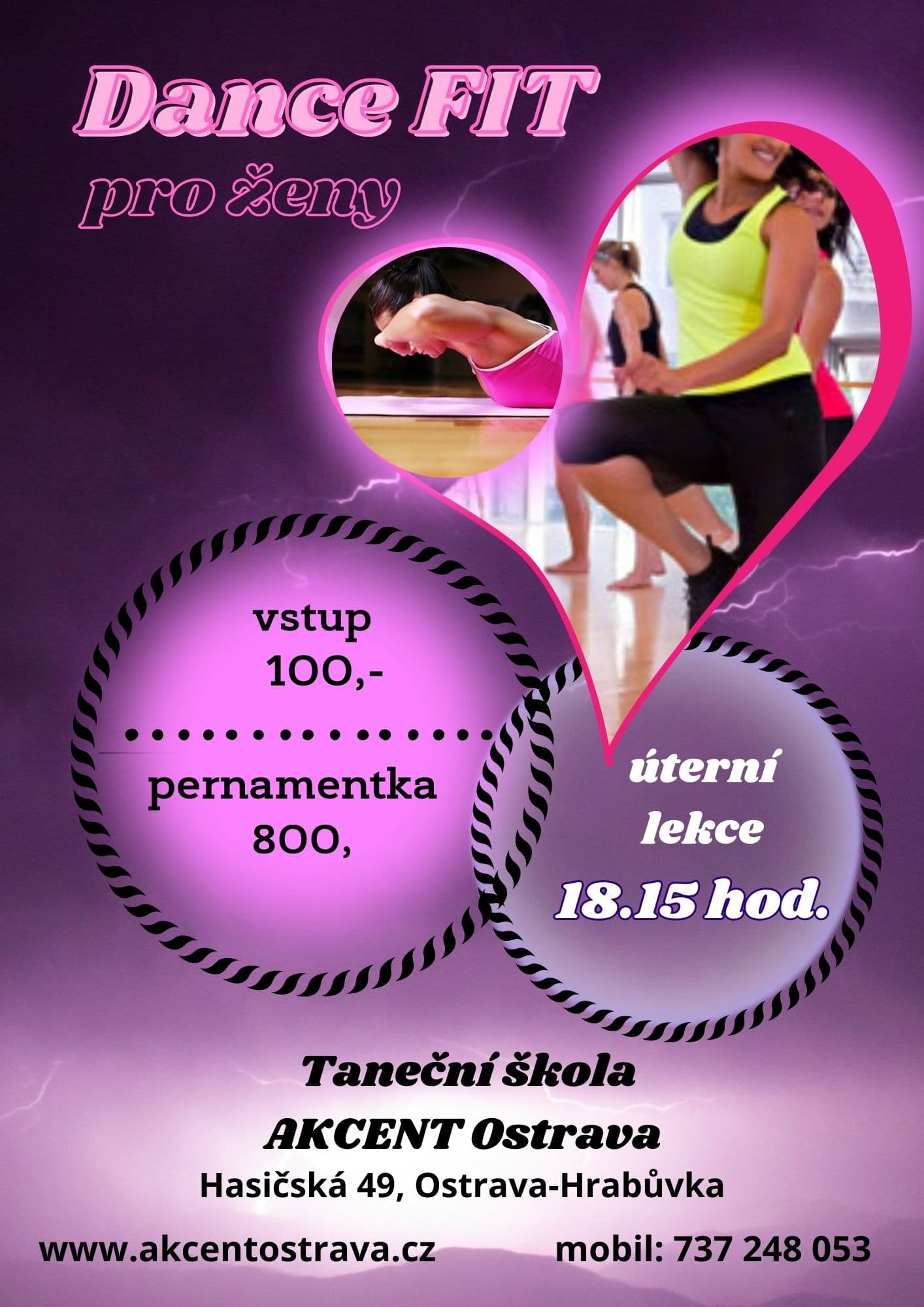 DANCE FIT pro ženy