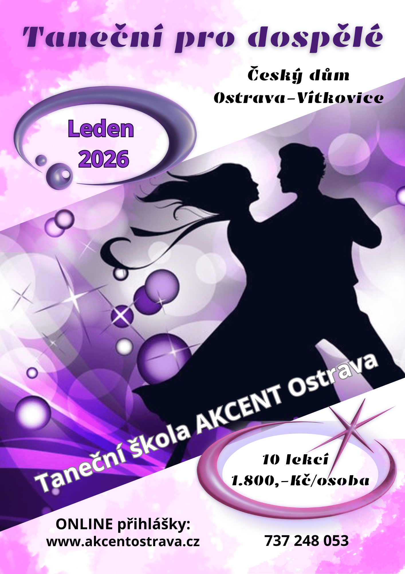 TANEČNÍ PRO DOSPĚLÉ